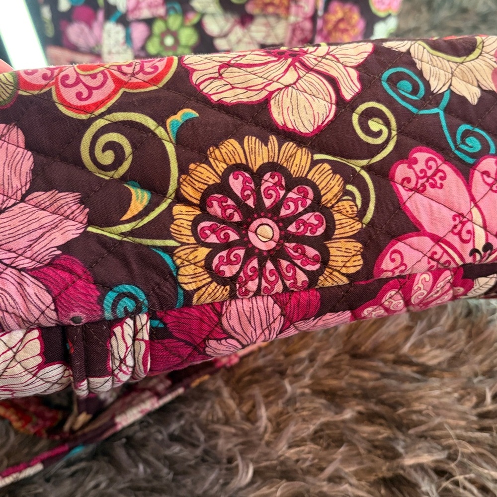 Vera Bradley Floral Patterned Tote Bag - Picture 12 of 12